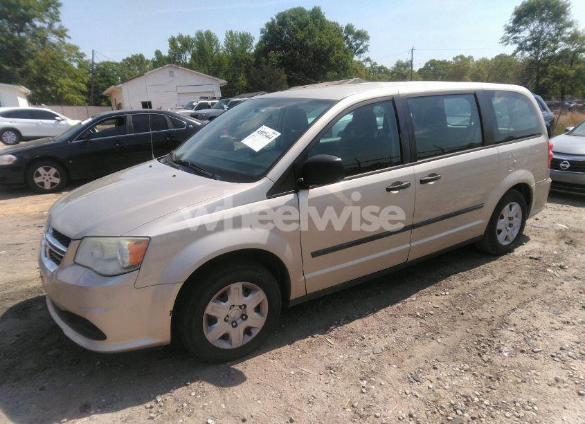 Photo 2 of 2013 Dodge Grand CARAVAN AMERICAN VALUE PKG (VIN 2C4RDGBG4DR506196)