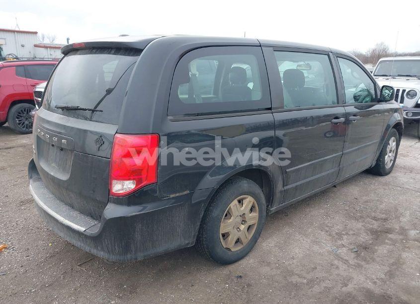 Photo 4 of 2013 Dodge Grand CARAVAN AMERICAN VALUE PKG (VIN 2C4RDGBG4DR639234)