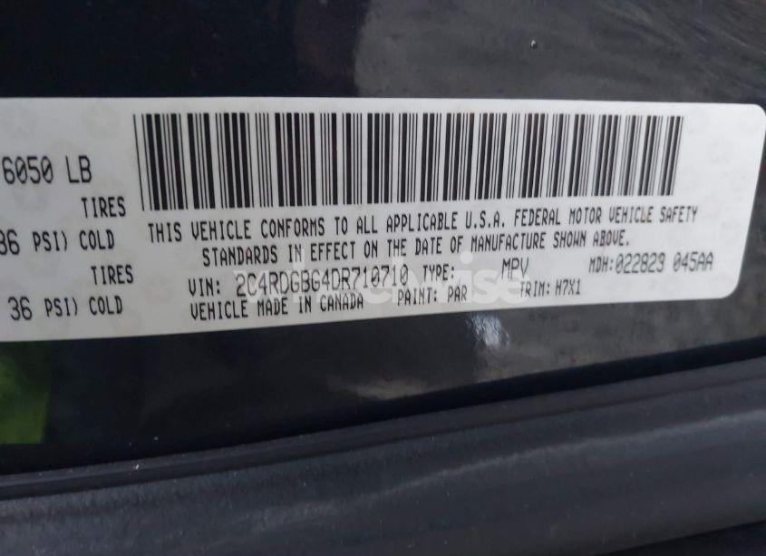 Photo 9 of 2013 Dodge Grand CARAVAN AMERICAN VALUE PKG (VIN 2C4RDGBG4DR710710)