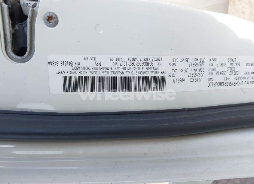 Photo 9 of 2013 Dodge Grand CARAVAN SE (VIN 2C4RDGBG4DR741617)