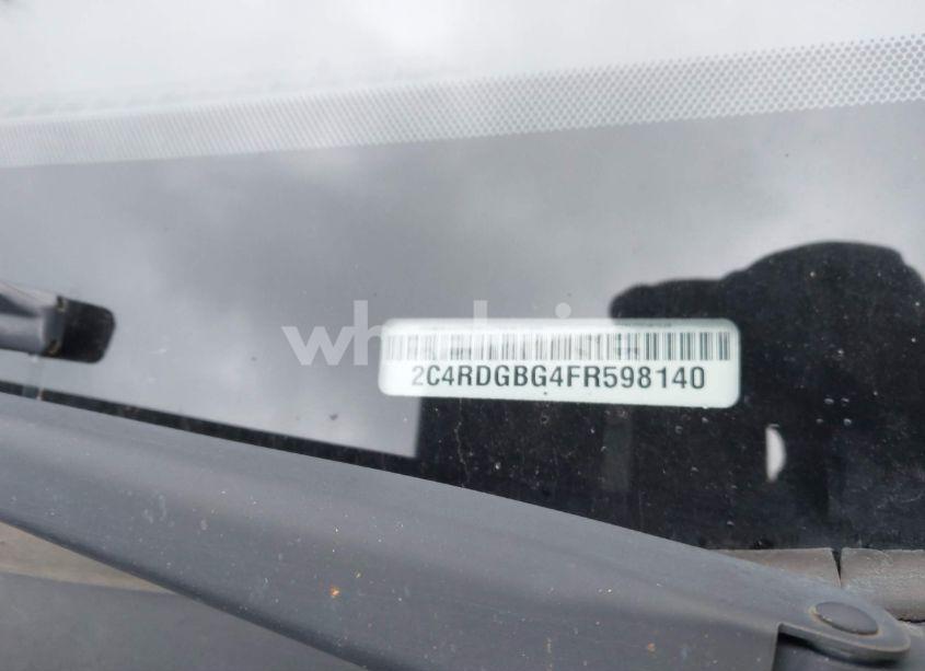 Photo 9 of 2015 Dodge Grand CARAVAN SE (VIN 2C4RDGBG4FR598140)