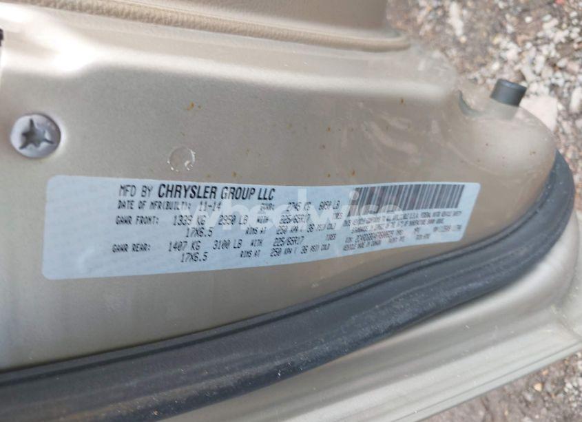 Photo 9 of 2015 Dodge Grand CARAVAN AMERICAN VALUE PKG (VIN 2C4RDGBG4FR600629)