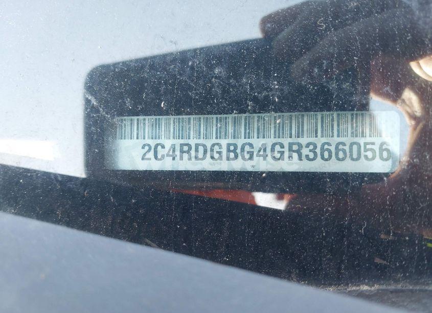 Photo 17 of 2016 Dodge Grand CARAVAN SE (VIN 2C4RDGBG4GR366056)