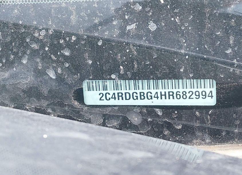 Photo 9 of 2017 Dodge Grand CARAVAN SE (VIN 2C4RDGBG4HR682994)