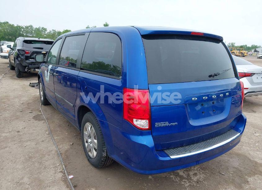 Photo 3 of 2013 Dodge Grand CARAVAN SE/SXT (VIN 2C4RDGBG5DR679158)