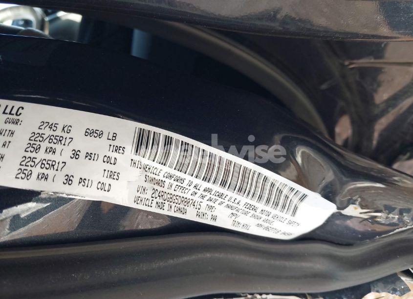 Photo 9 of 2013 Dodge Grand CARAVAN SE (VIN 2C4RDGBG5DR807415)