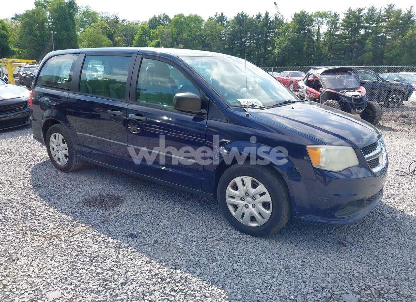 2014 Dodge Grand CARAVAN AMERICAN VALUE PKG (VIN 2C4RDGBG5ER193449) main photo