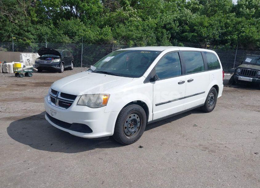 Photo 2 of 2014 Dodge Grand CARAVAN AMERICAN VALUE PKG (VIN 2C4RDGBG5ER316523)