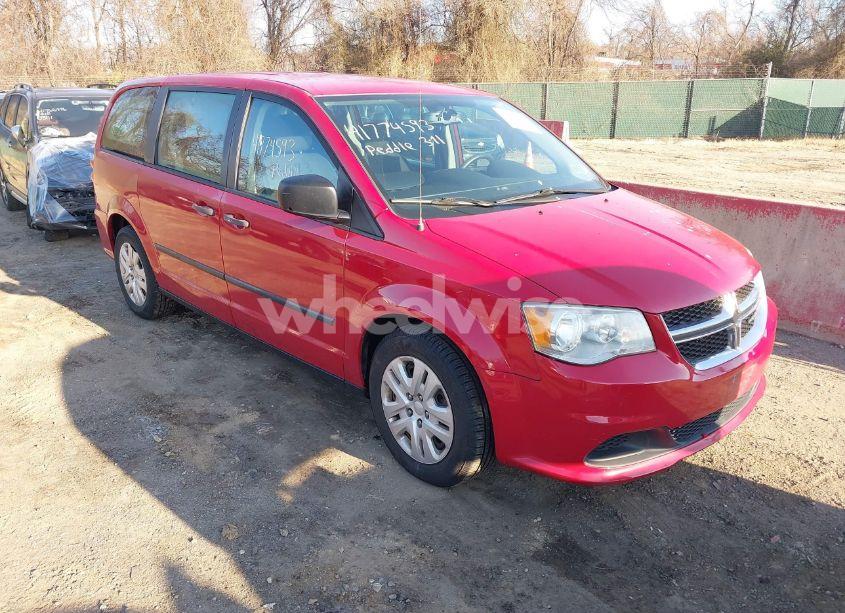 2014 Dodge Grand CARAVAN AMERICAN VALUE PKG (VIN 2C4RDGBG5ER451758) main photo