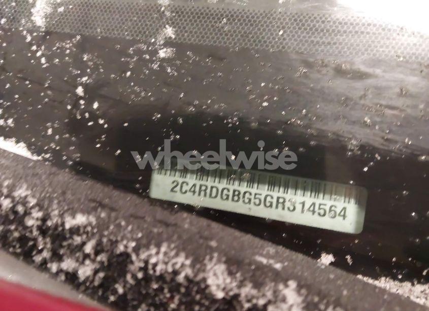 Photo 9 of 2016 Dodge Grand CARAVAN AMERICAN VALUE PKG (VIN 2C4RDGBG5GR314564)