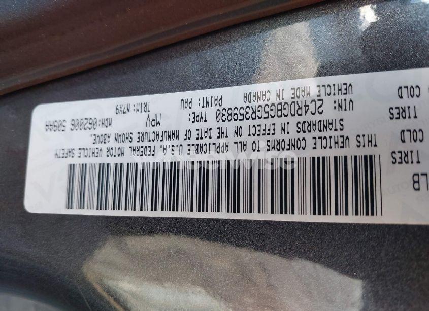 Photo 9 of 2016 Dodge Grand CARAVAN SE PLUS (VIN 2C4RDGBG5GR359830)