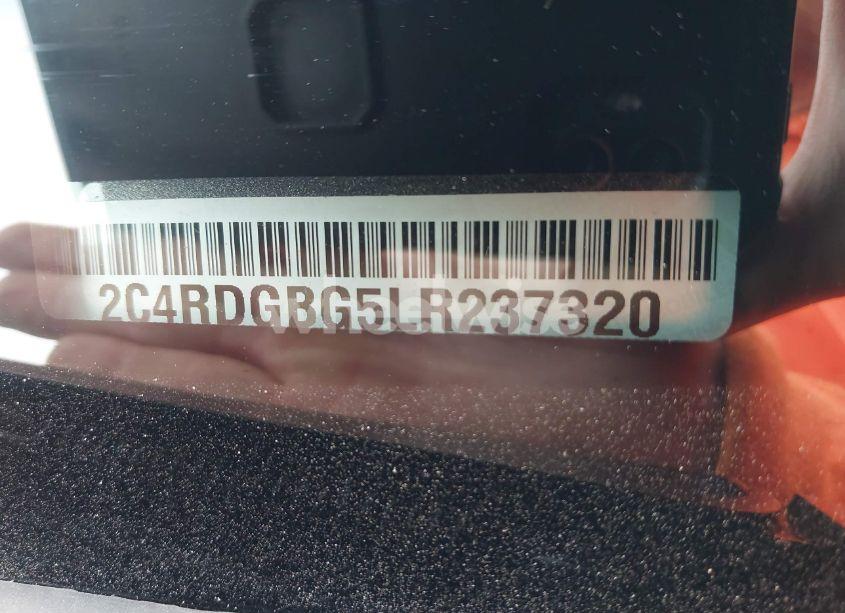 Photo 9 of 2020 Dodge Grand CARAVAN SE (VIN 2C4RDGBG5LR237320)