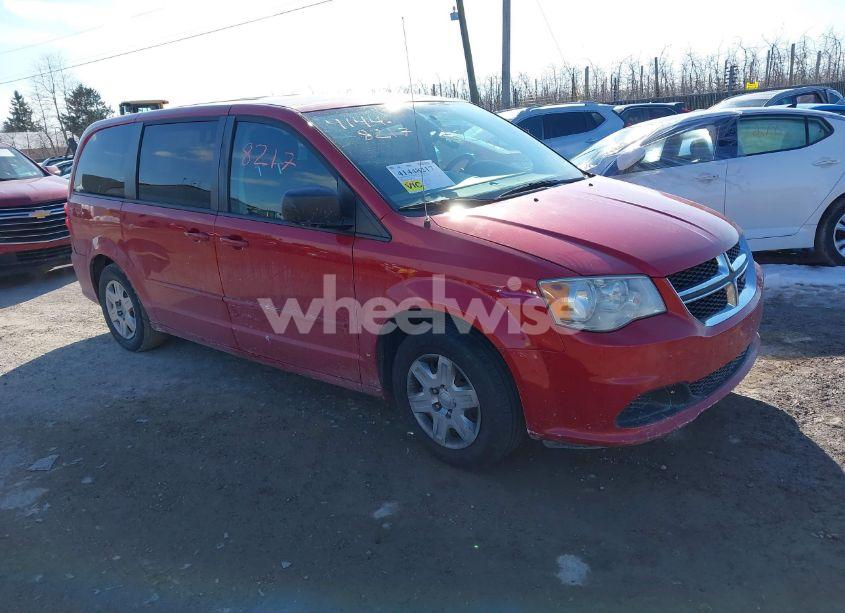 2012 Dodge Grand CARAVAN SE/AVP (VIN 2C4RDGBG6CR268026) main photo