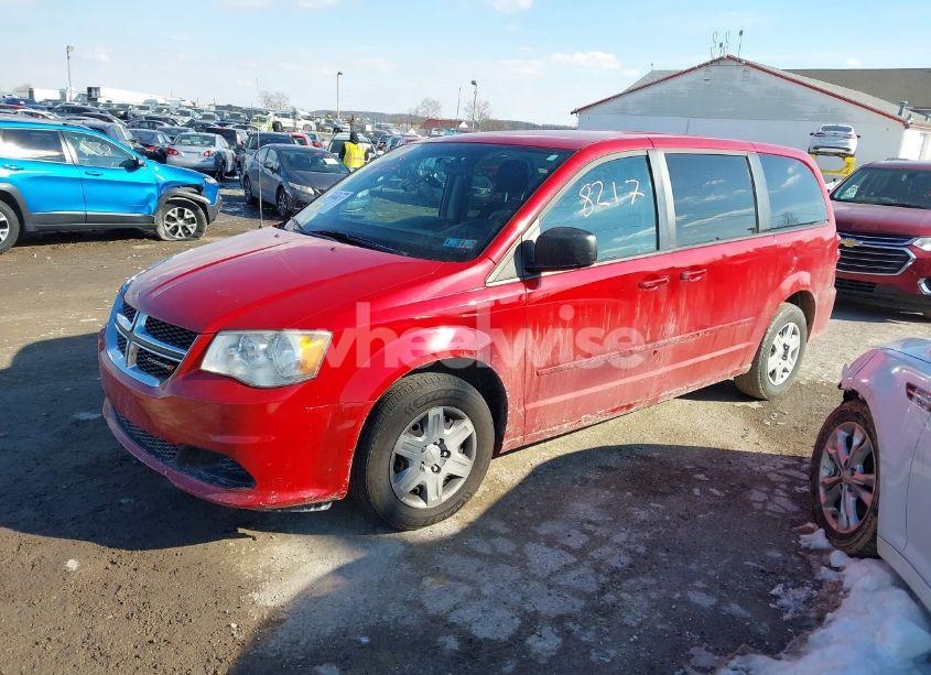 Photo 2 of 2012 Dodge Grand CARAVAN SE/AVP (VIN 2C4RDGBG6CR268026)