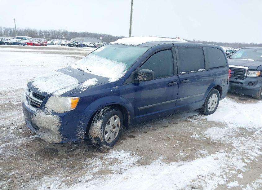 Photo 2 of 2013 Dodge Grand CARAVAN AMERICAN VALUE PKG (VIN 2C4RDGBG6DR586388)