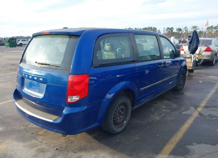 Photo 4 of 2013 Dodge Grand CARAVAN AMERICAN VALUE PKG (VIN 2C4RDGBG6DR659520)