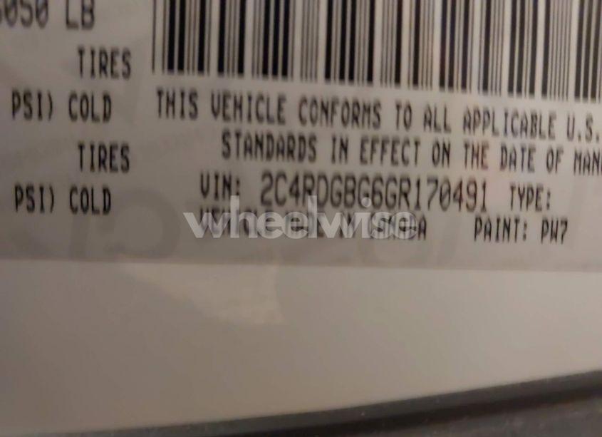 Photo 9 of 2016 Dodge Grand CARAVAN AMERICAN VALUE PKG (VIN 2C4RDGBG6GR170491)