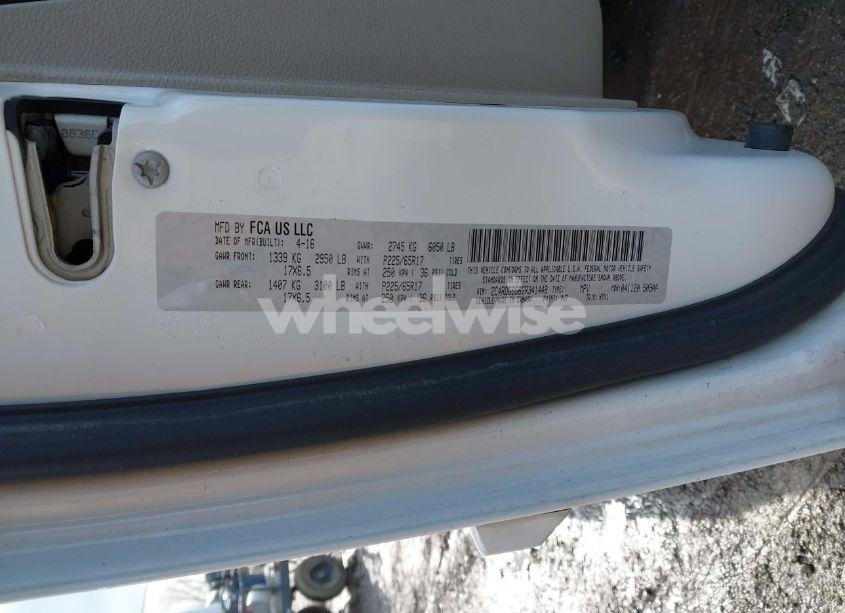 Photo 9 of 2016 Dodge Grand CARAVAN SE (VIN 2C4RDGBG6GR341448)