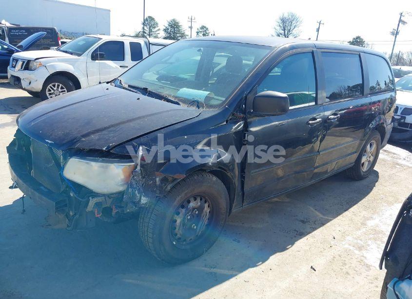 Photo 2 of 2012 Dodge Grand CARAVAN SE/AVP (VIN 2C4RDGBG7CR130902)