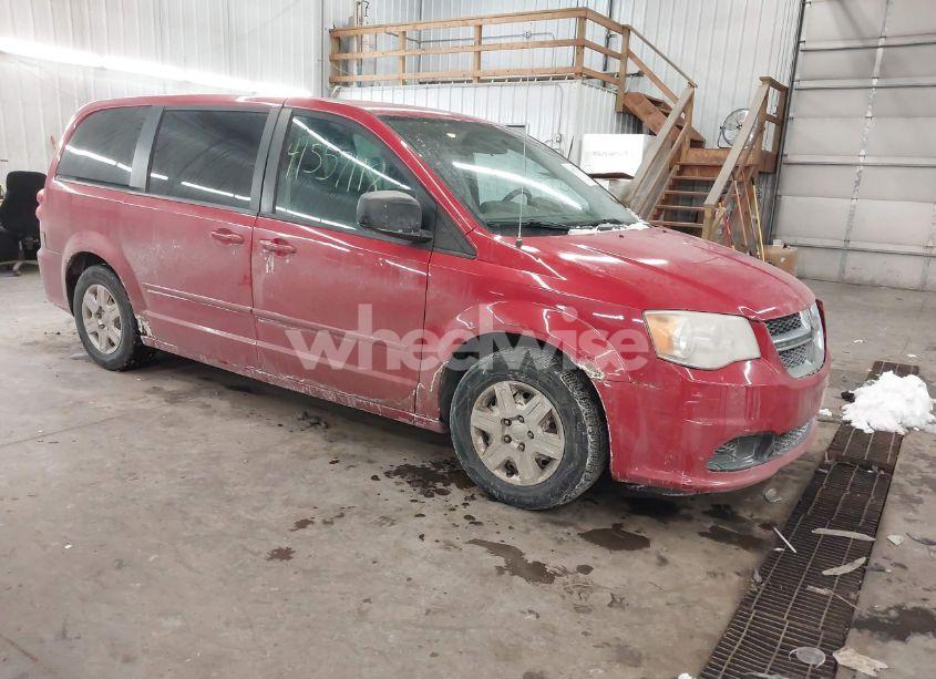 2012 Dodge Grand CARAVAN SE/AVP (VIN 2C4RDGBG7CR288009) main photo
