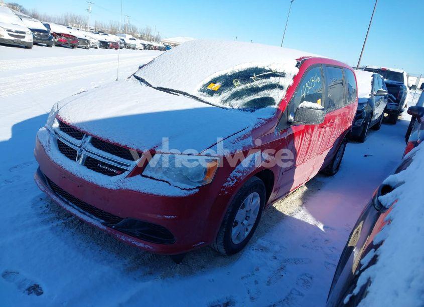 Photo 2 of 2012 Dodge Grand CARAVAN SE/AVP (VIN 2C4RDGBG7CR408021)