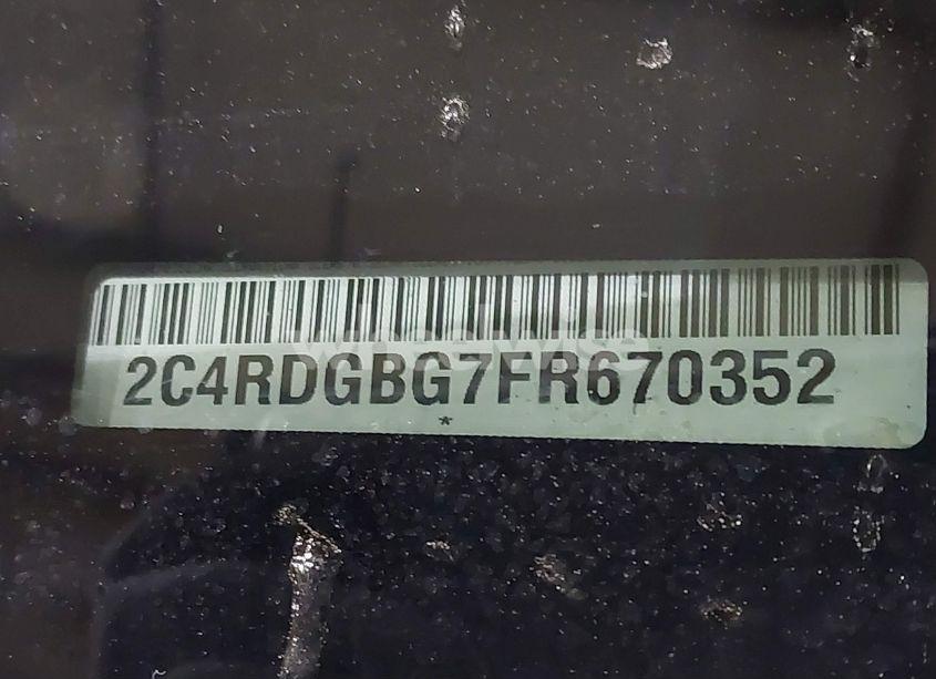 Photo 9 of 2015 Dodge Grand CARAVAN SE (VIN 2C4RDGBG7FR670352)