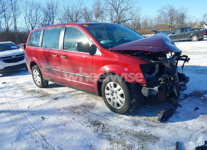 2016 Dodge Grand CARAVAN AMERICAN VALUE PKG (VIN 2C4RDGBG7GR134888) main photo