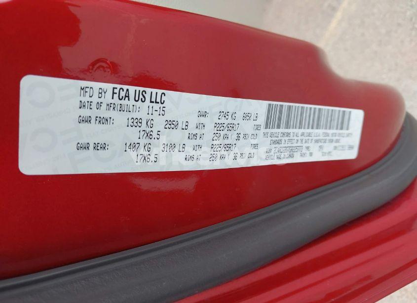 Photo 9 of 2016 Dodge Grand CARAVAN SE (VIN 2C4RDGBG7GR225773)