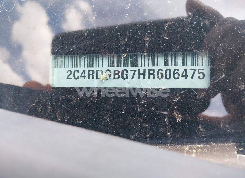 Photo 9 of 2017 Dodge Grand CARAVAN SE PLUS (VIN 2C4RDGBG7HR606475)