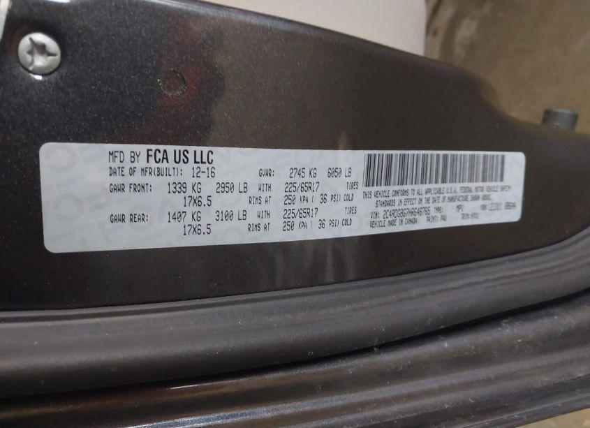 Photo 9 of 2017 Dodge Grand CARAVAN SE (VIN 2C4RDGBG7HR646765)