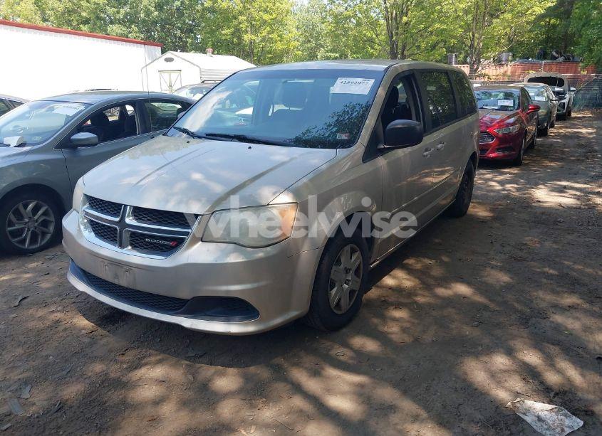 Photo 2 of 2012 Dodge Grand CARAVAN SE/AVP (VIN 2C4RDGBG8CR341476)