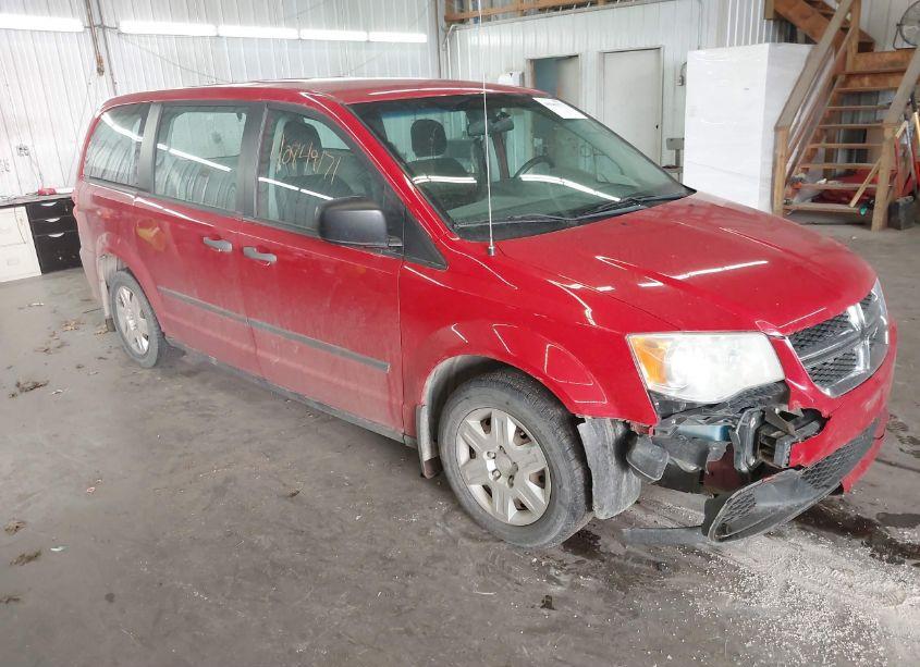 2012 Dodge Grand CARAVAN SE/AVP (VIN 2C4RDGBG8CR366507) main photo