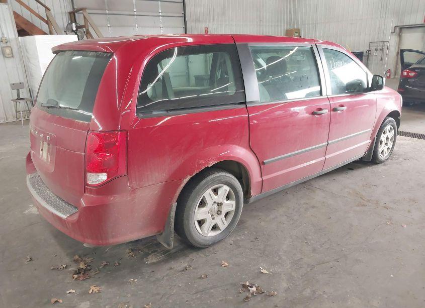 Photo 4 of 2012 Dodge Grand CARAVAN SE/AVP (VIN 2C4RDGBG8CR366507)