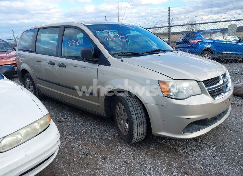 2013 Dodge Grand CARAVAN SE (VIN 2C4RDGBG8DR599918) main photo