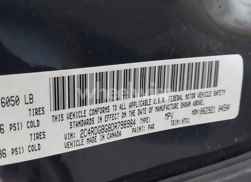 Photo 9 of 2013 Dodge Grand CARAVAN SE (VIN 2C4RDGBG8DR798984)