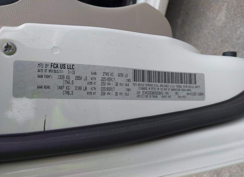 Photo 9 of 2019 Dodge Grand CARAVAN SE (VIN 2C4RDGBG8KR623843)