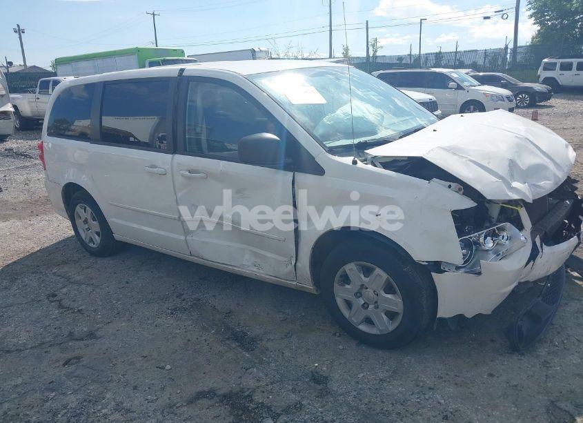 2012 Dodge Grand CARAVAN SE/AVP (VIN 2C4RDGBG9CR405704) main photo