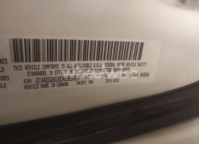 Photo 9 of 2013 Dodge Grand CARAVAN SE (VIN 2C4RDGBG9DR599684)