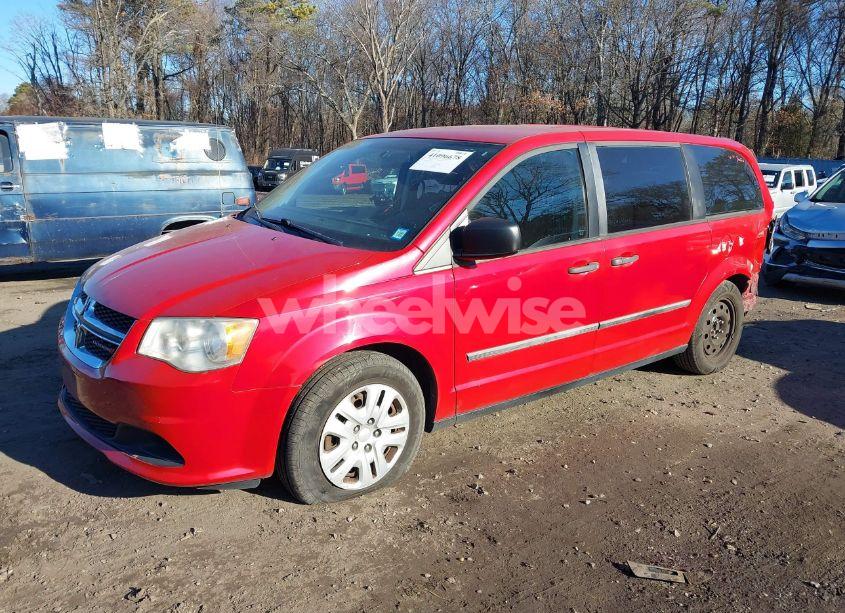 Photo 2 of 2014 Dodge Grand CARAVAN AMERICAN VALUE PKG (VIN 2C4RDGBG9ER129494)