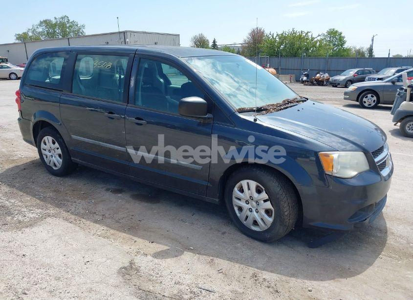 2014 Dodge Grand CARAVAN AMERICAN VALUE PKG (VIN 2C4RDGBG9ER222869) main photo