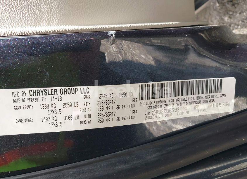 Photo 9 of 2014 Dodge Grand CARAVAN AMERICAN VALUE PKG (VIN 2C4RDGBG9ER222869)