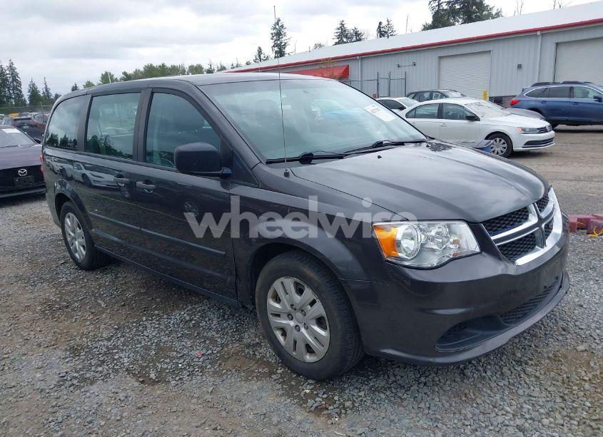 2016 Dodge Grand CARAVAN AMERICAN VALUE PKG (VIN 2C4RDGBG9GR116845) main photo