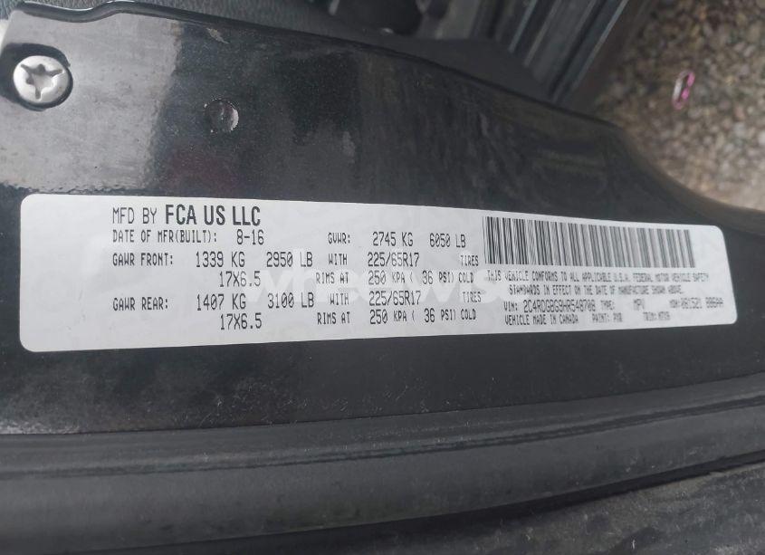 Photo 9 of 2017 Dodge Grand CARAVAN SE PLUS (VIN 2C4RDGBG9HR548708)