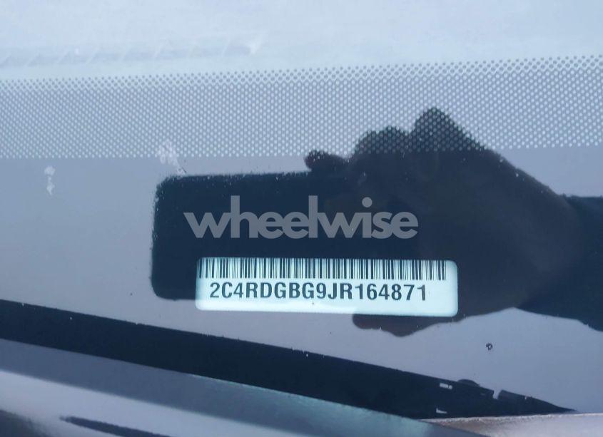 Photo 9 of 2018 Dodge Grand CARAVAN SE (VIN 2C4RDGBG9JR164871)