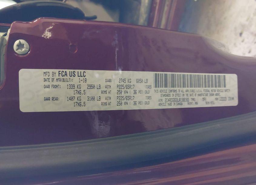 Photo 9 of 2018 Dodge Grand CARAVAN SE (VIN 2C4RDGBG9JR188183)