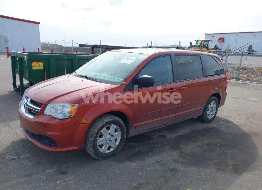 Photo 2 of 2012 Dodge Grand CARAVAN SE/AVP (VIN 2C4RDGBGXCR218097)