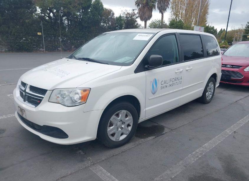 Photo 2 of 2012 Dodge Grand CARAVAN SE/AVP (VIN 2C4RDGBGXCR226152)