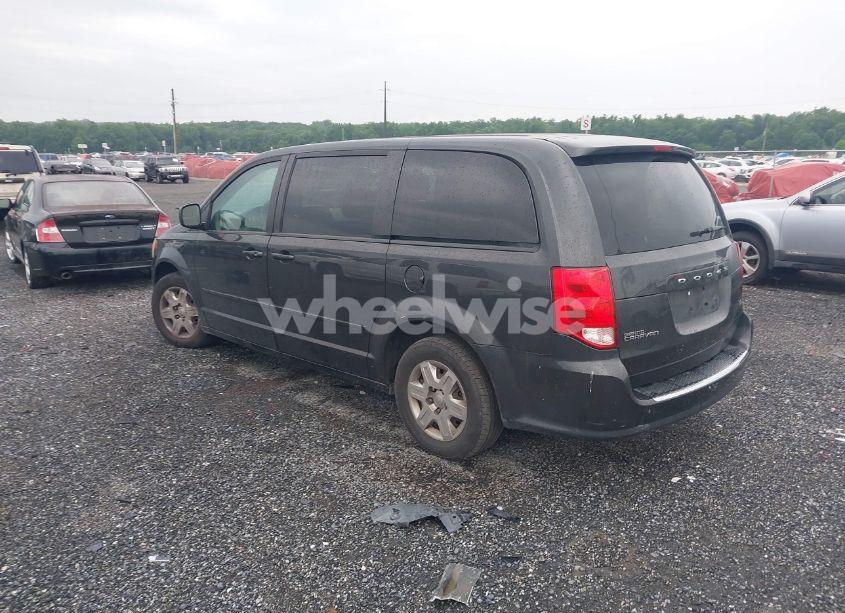Photo 3 of 2012 Dodge Grand CARAVAN SE/AVP (VIN 2C4RDGBGXCR231707)