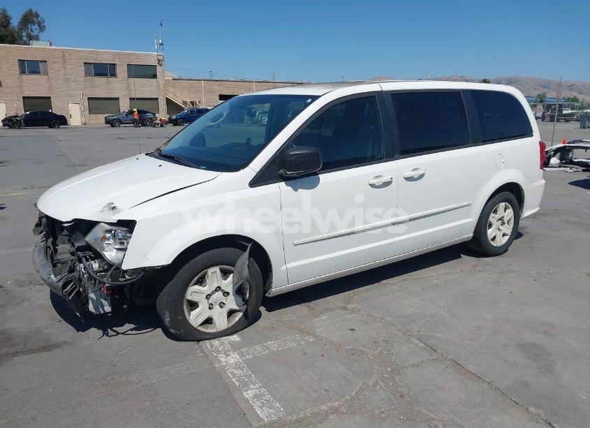 Photo 2 of 2012 Dodge Grand CARAVAN SE/AVP (VIN 2C4RDGBGXCR243212)