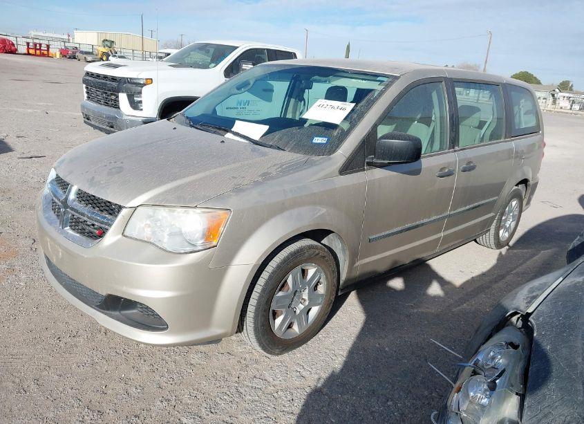 Photo 2 of 2012 Dodge Grand CARAVAN SE/AVP (VIN 2C4RDGBGXCR311766)